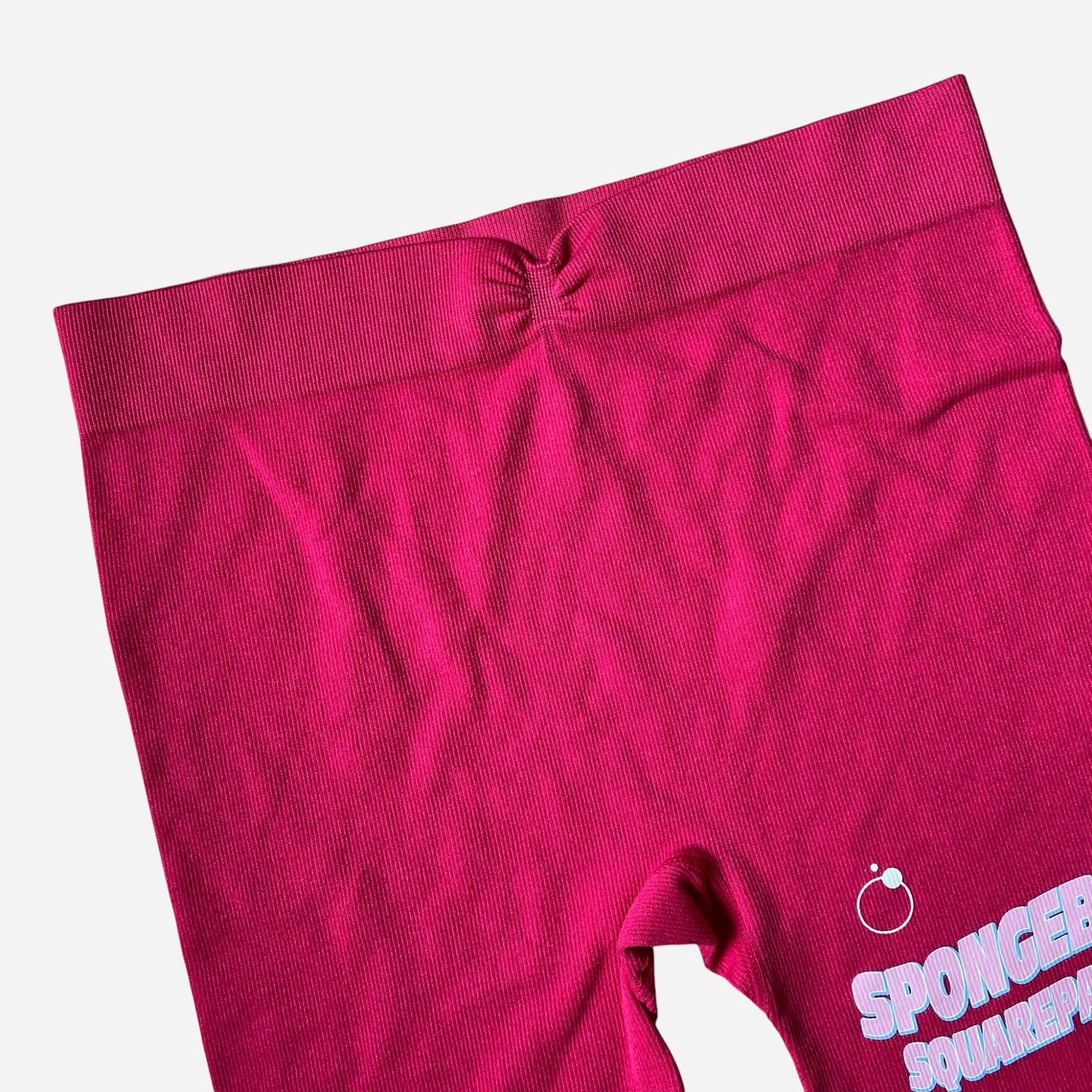 Spongebob Squarepants Womens Pink Boody Shorts Size M