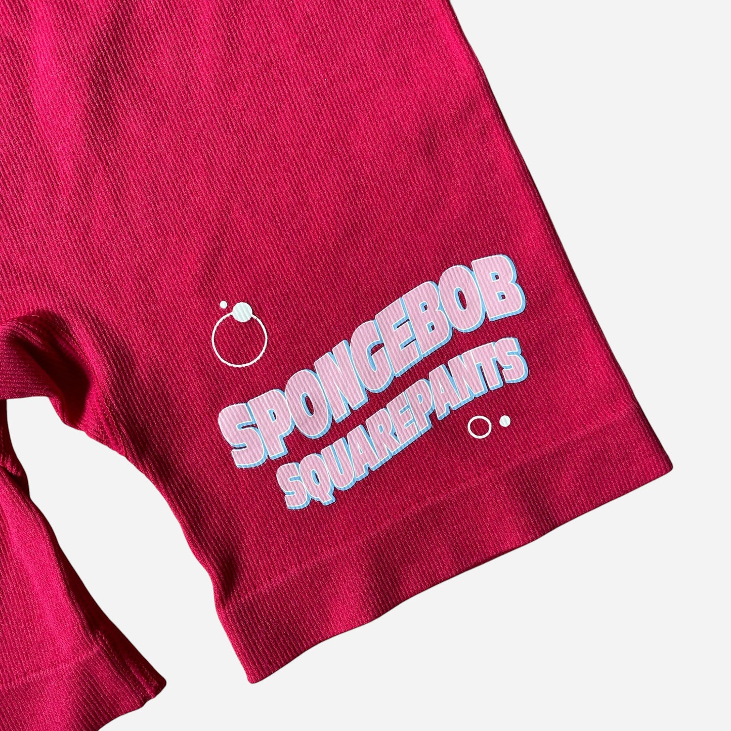 Spongebob Squarepants Womens Pink Boody Shorts Size M