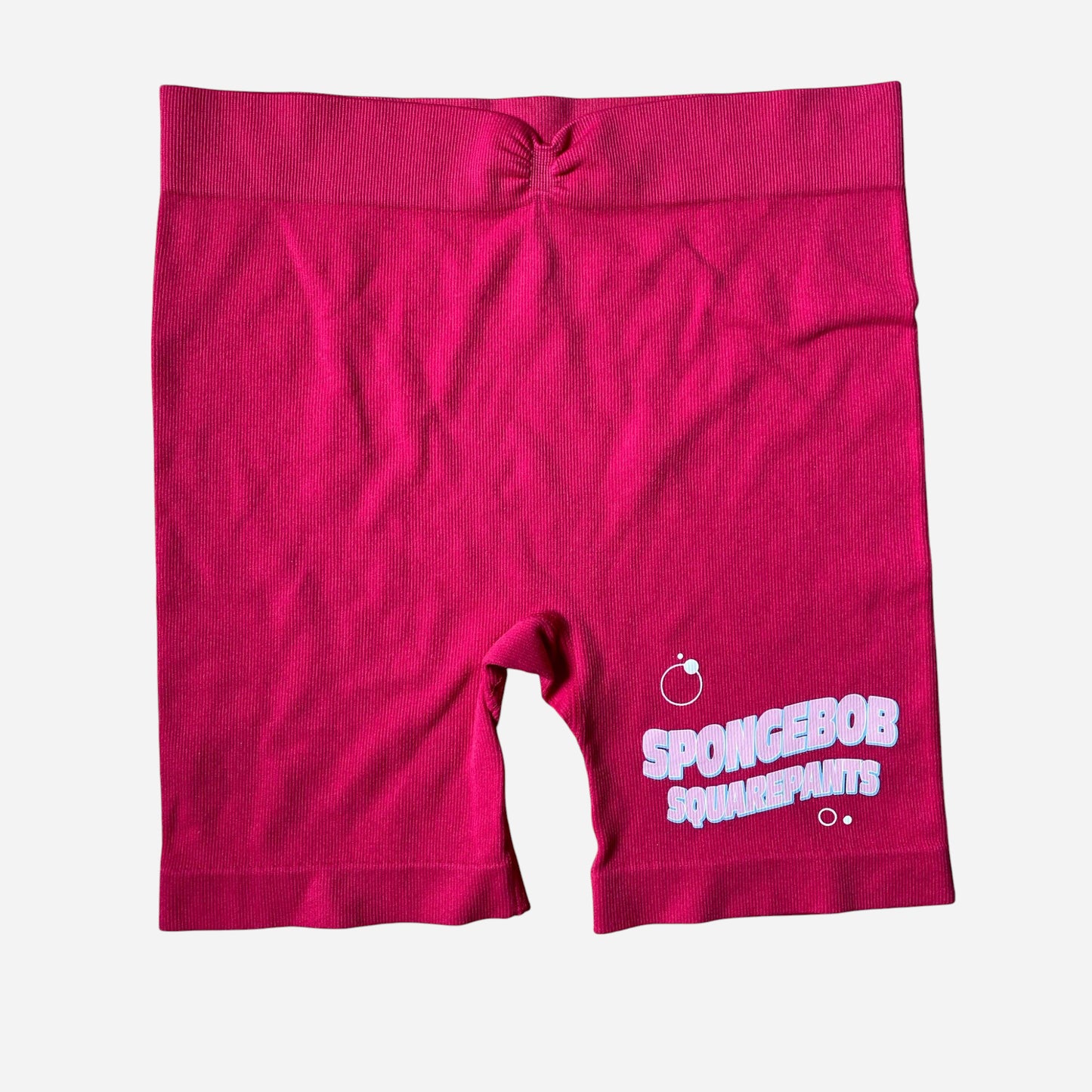 Spongebob Squarepants Womens Pink Boody Shorts Size M