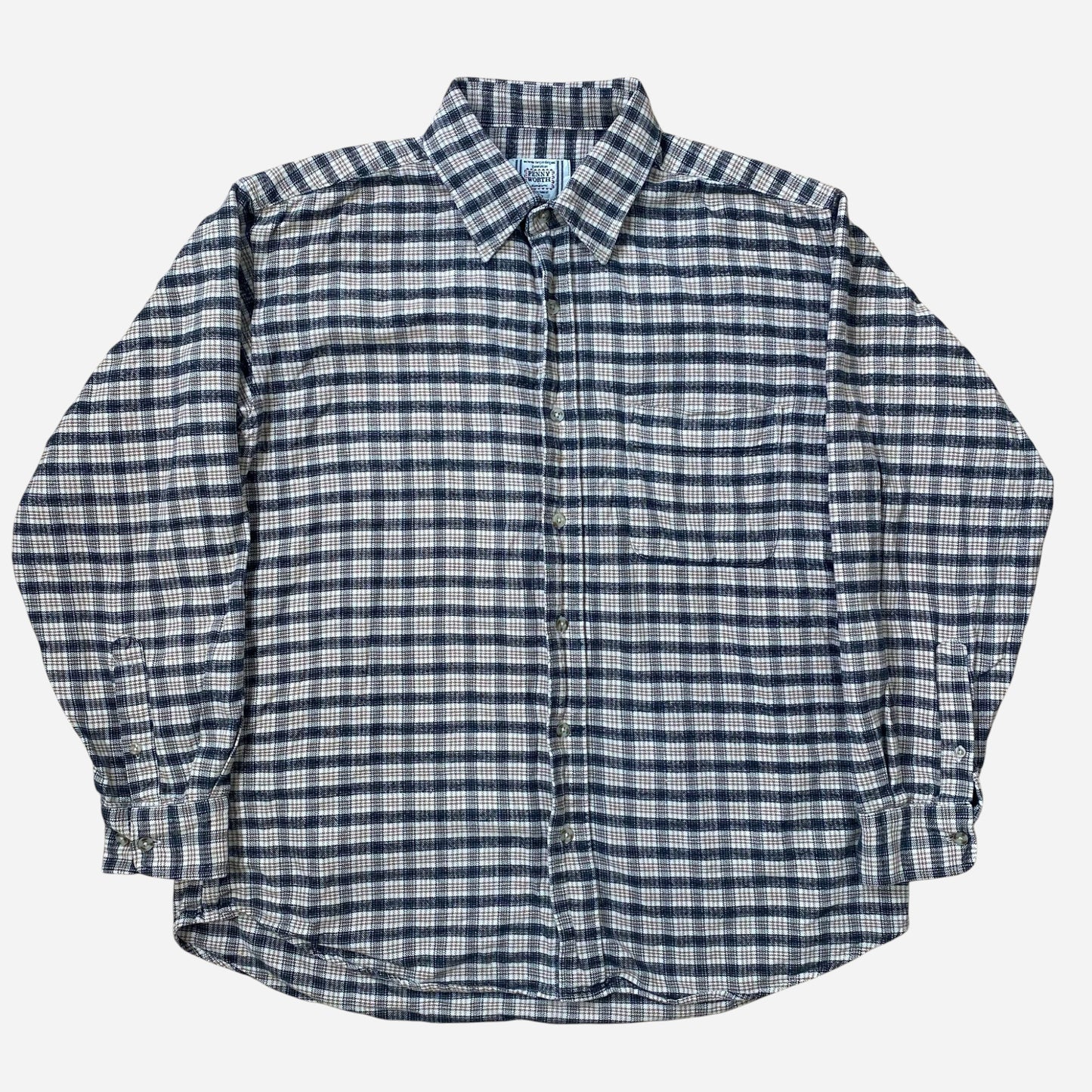 Pennyworth Mens Casual Flannel Shirt Size L