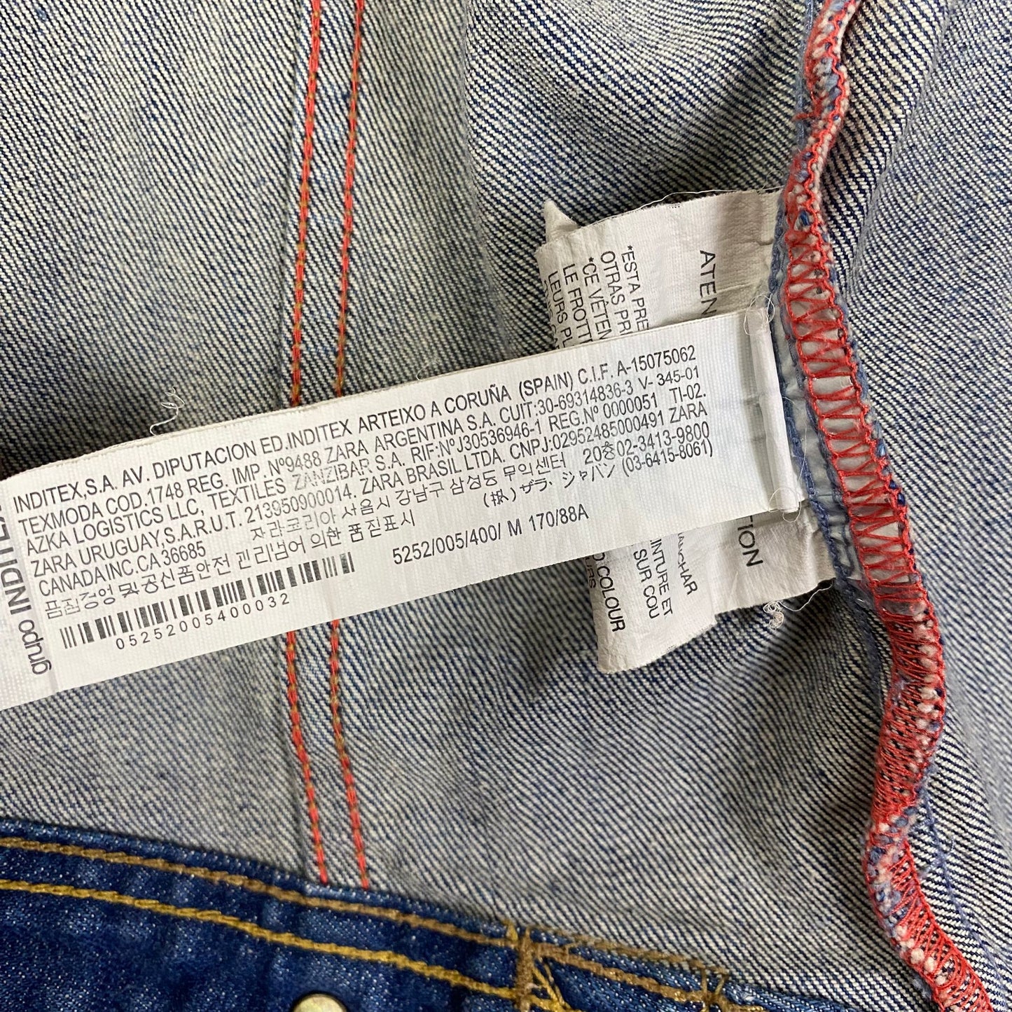 TRF x ZARA Naiste Teksatagi Suurus M