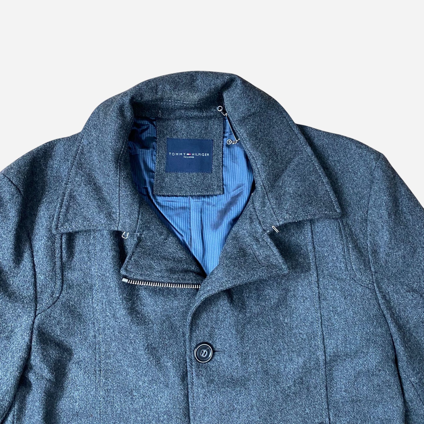 Tommy Hilfiger Mens Wool Jacket Size L / 52