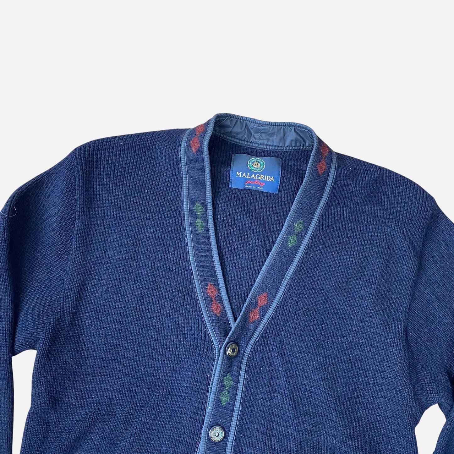 MALAGRIDA Vintage Meeste Kampsun Suurus M