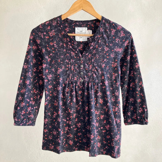 H&M Womens Floral Blouse Size XS
