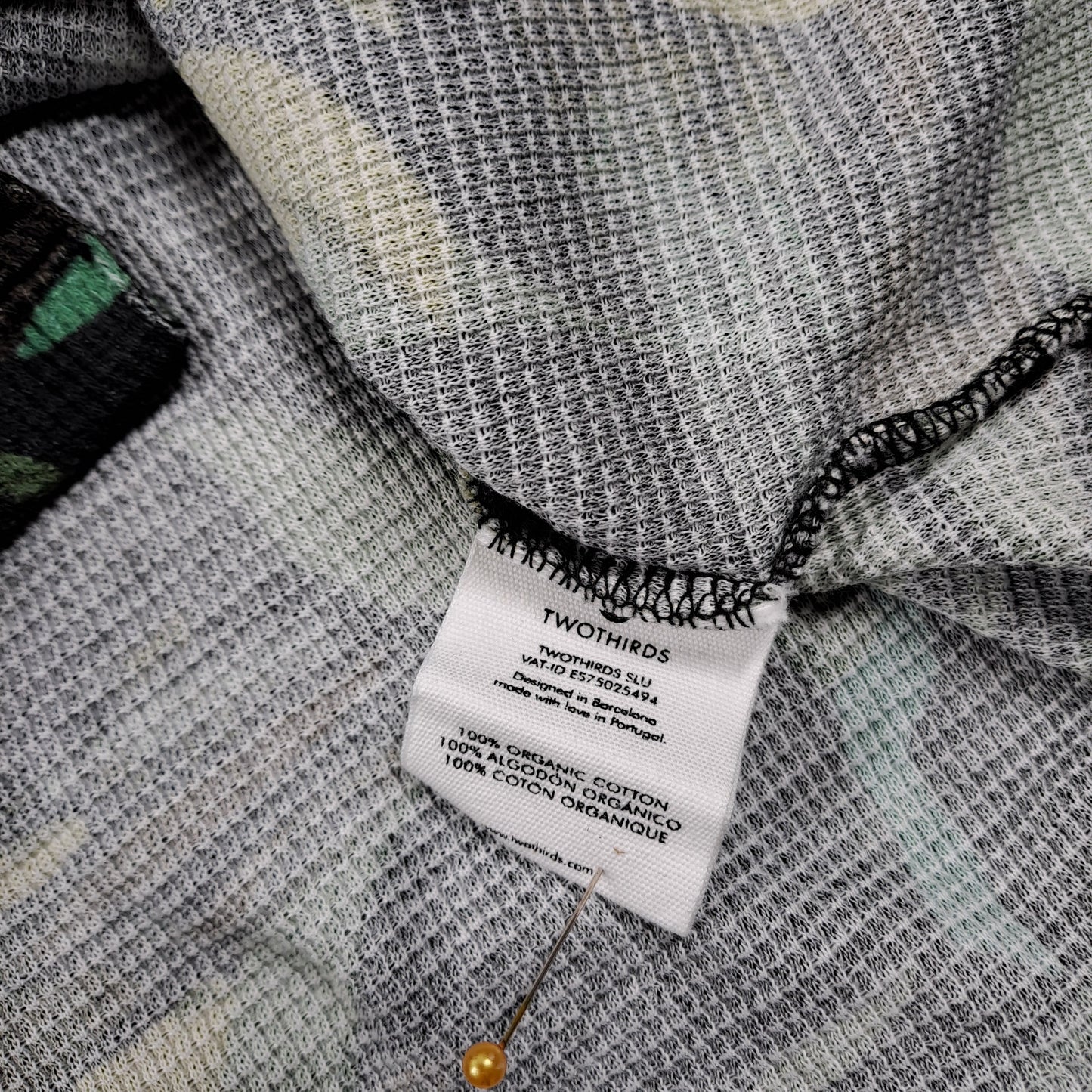 TWOTHIRDS Mens Organic Cotton Shirt Size M