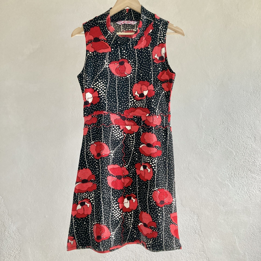 Womens Floral Mini Dress Size S