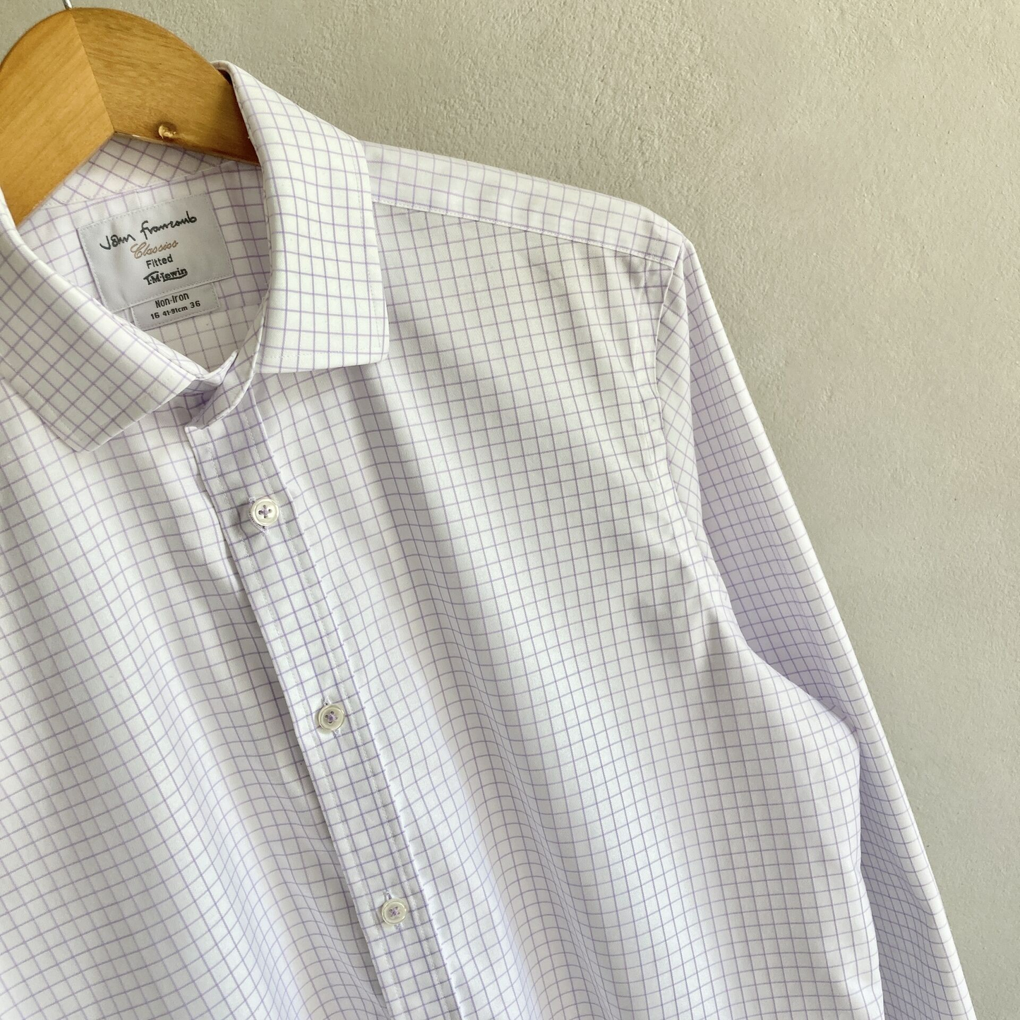 T.M. Lewin Meeste Triiksärk Krae Suurus 16