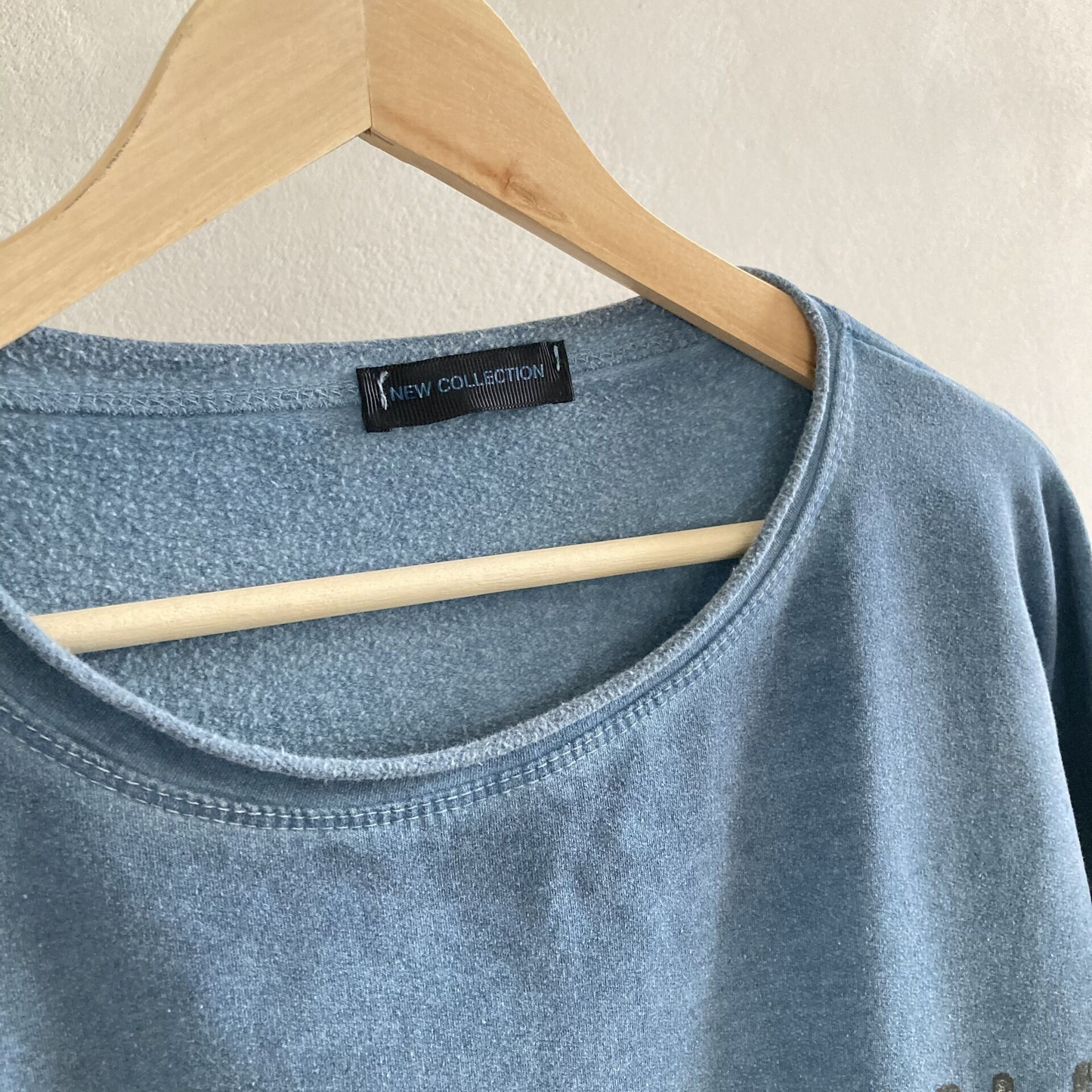 Womens Blue Sweatshirt Size XL