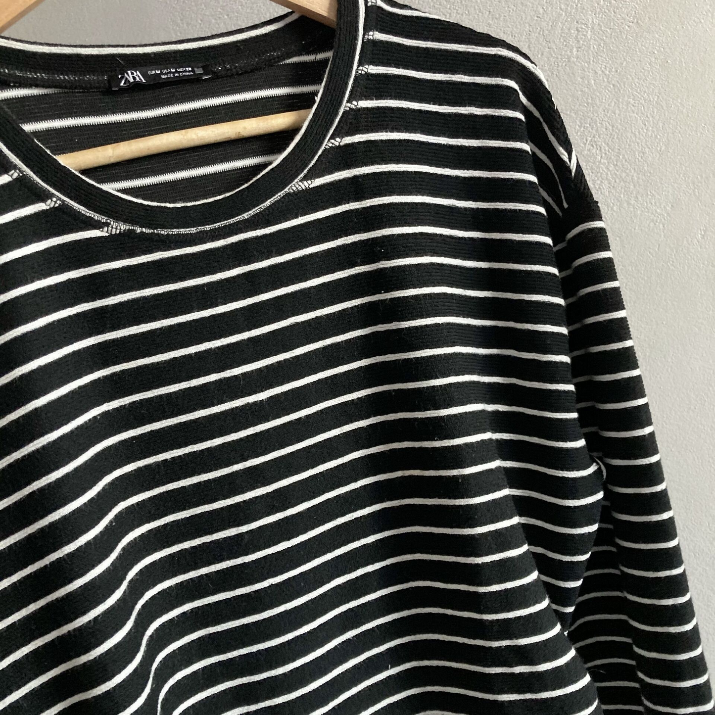 Zara Womens Striped Jumper Size M