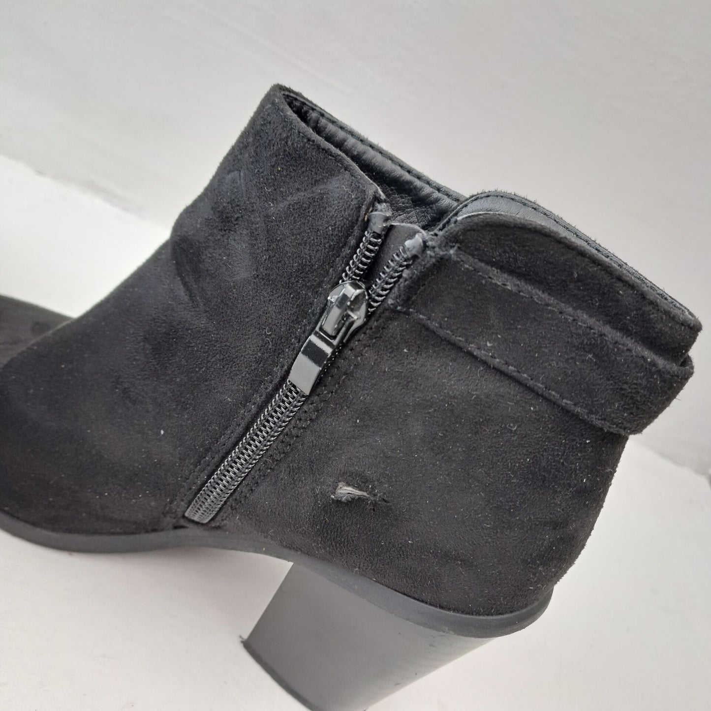 Womens Black Ankle Boots Size 36