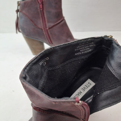 Steve Madden Naiste Nahast Poolsaapad Suurus 36.5