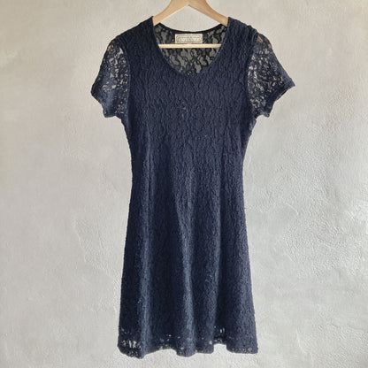 Jaqueline de Young Womens Lace Dress Size L