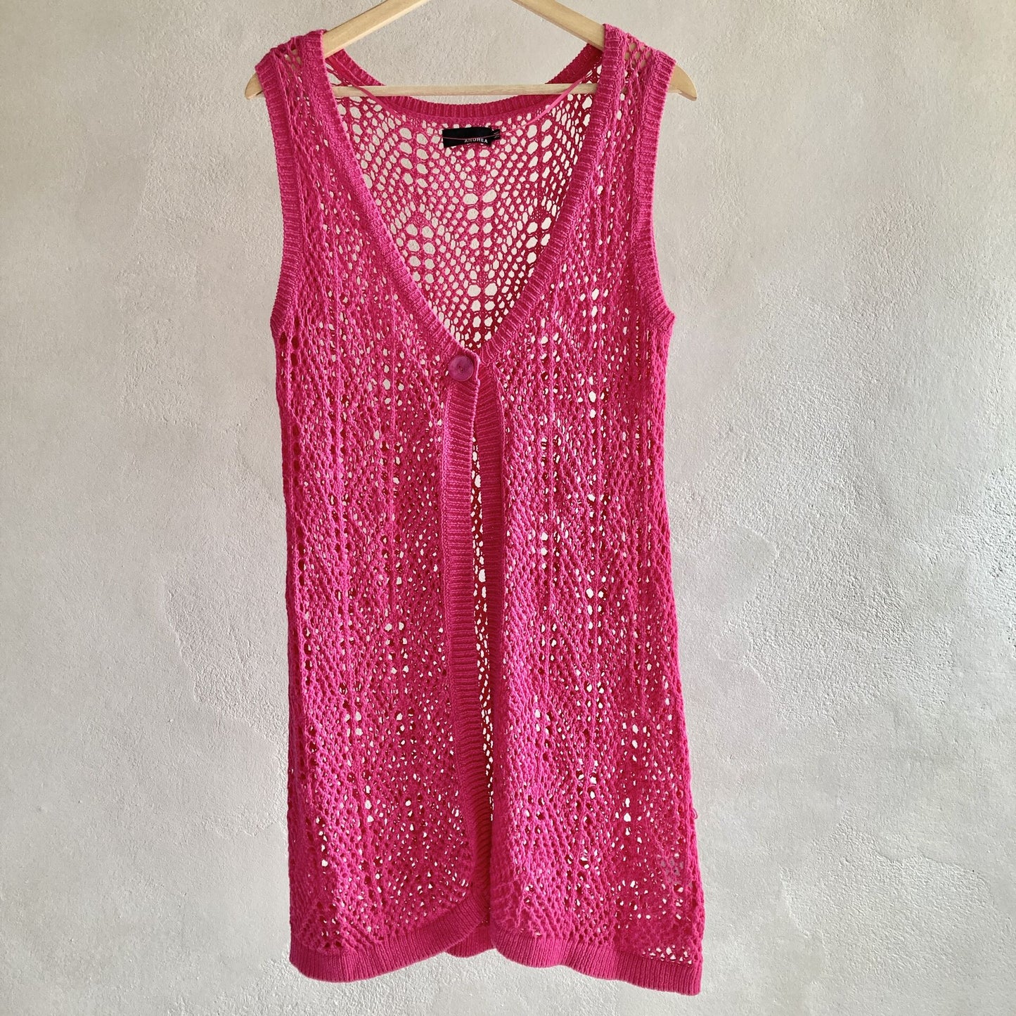 Womens Crochet Cardigan Size M