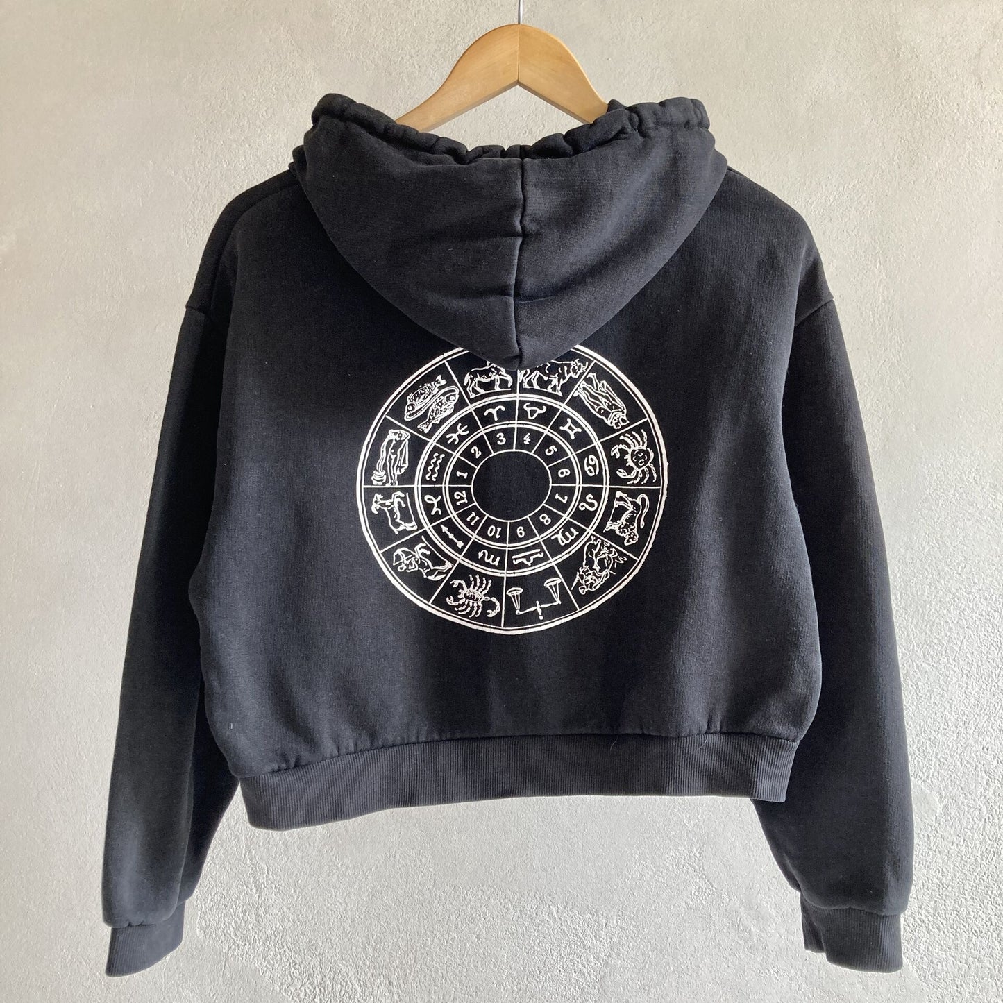 Ladies Black Hoodie Size S-M