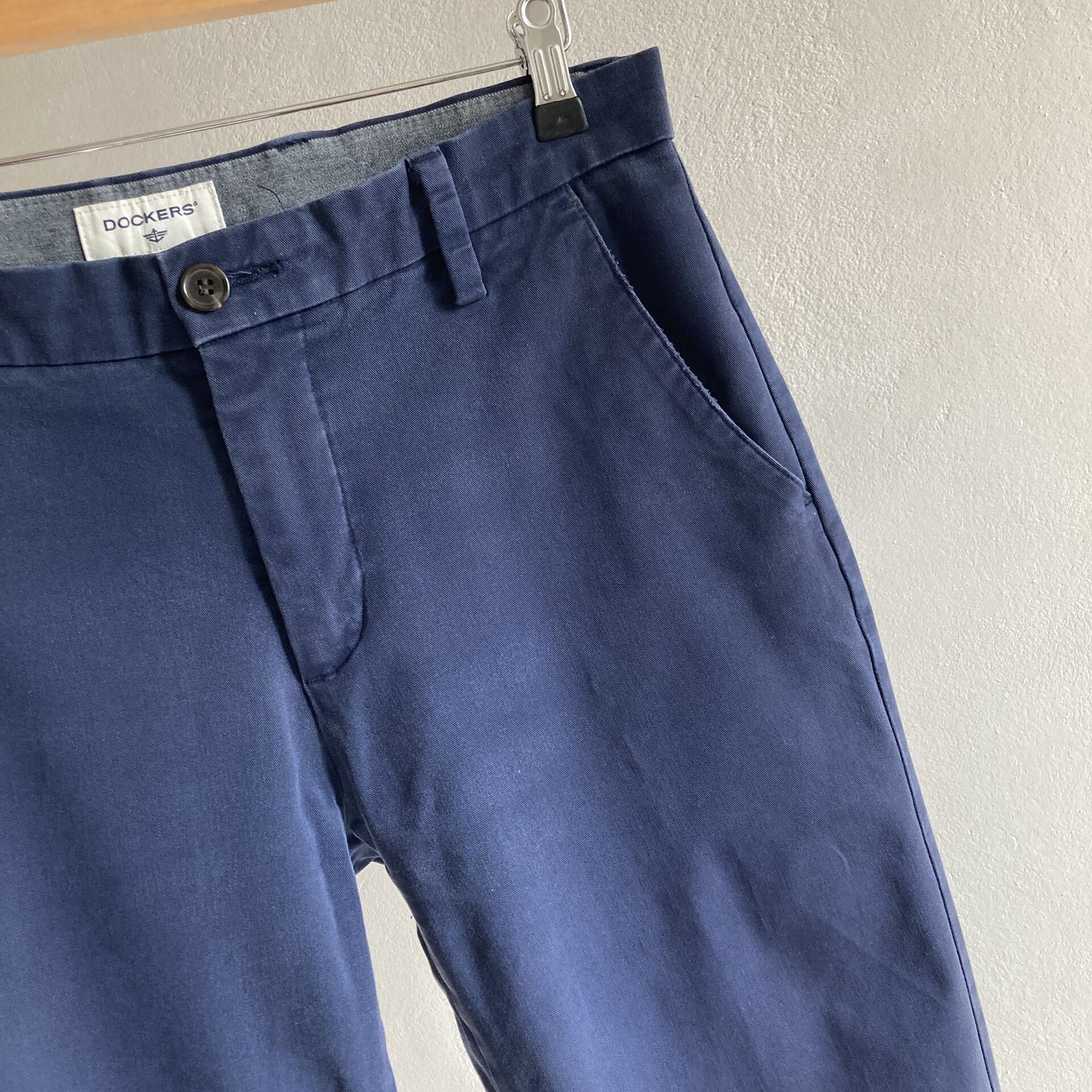 Dockers Mens Blue Chinos Size W32 x L32