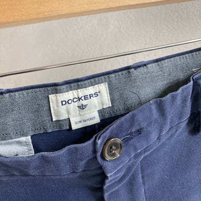 Dockers Mens Blue Chinos Size W32 x L32