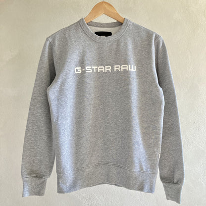 G-Star Raw Mens Grey Sweatshirt Size XS