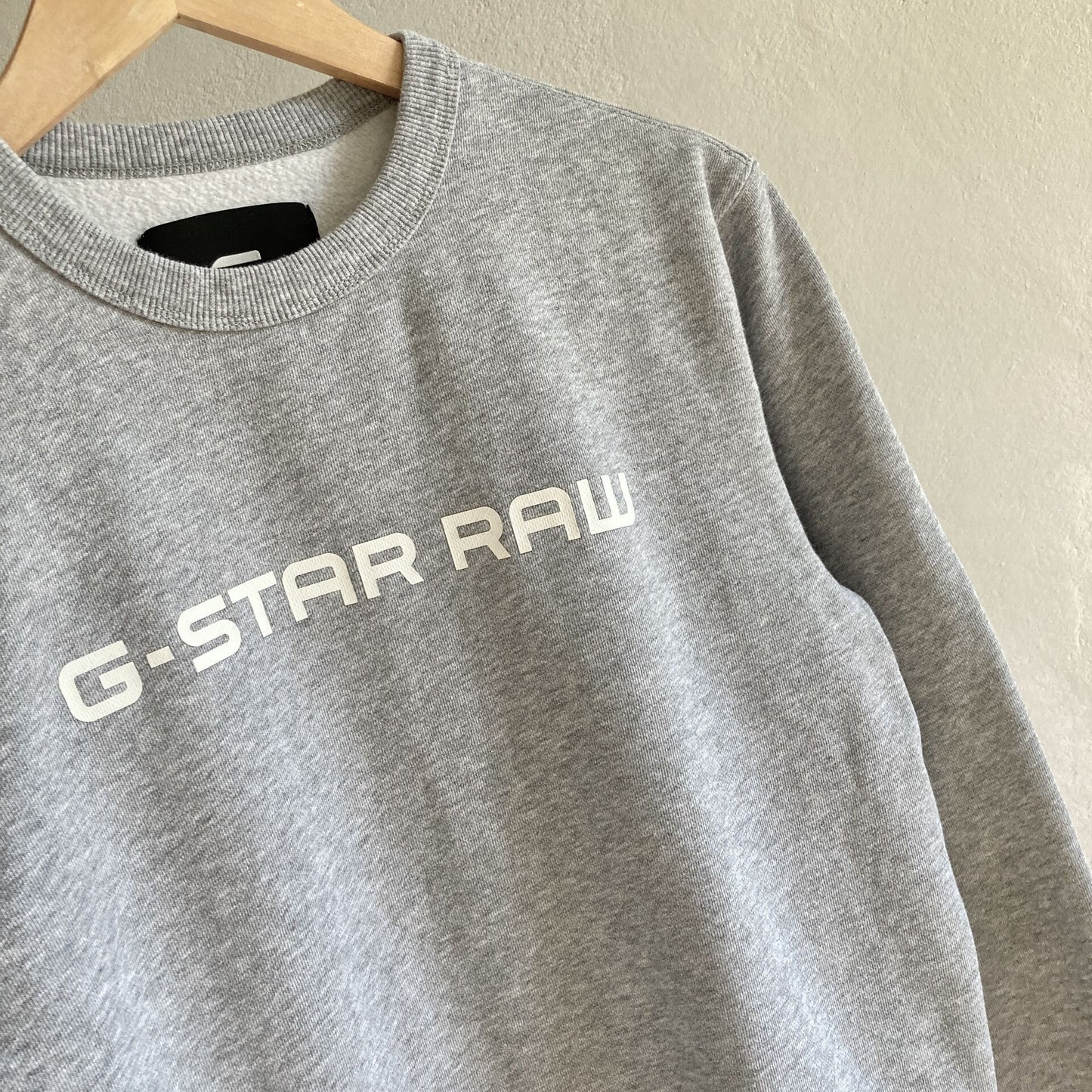 G-Star Raw Mens Grey Sweatshirt Size XS