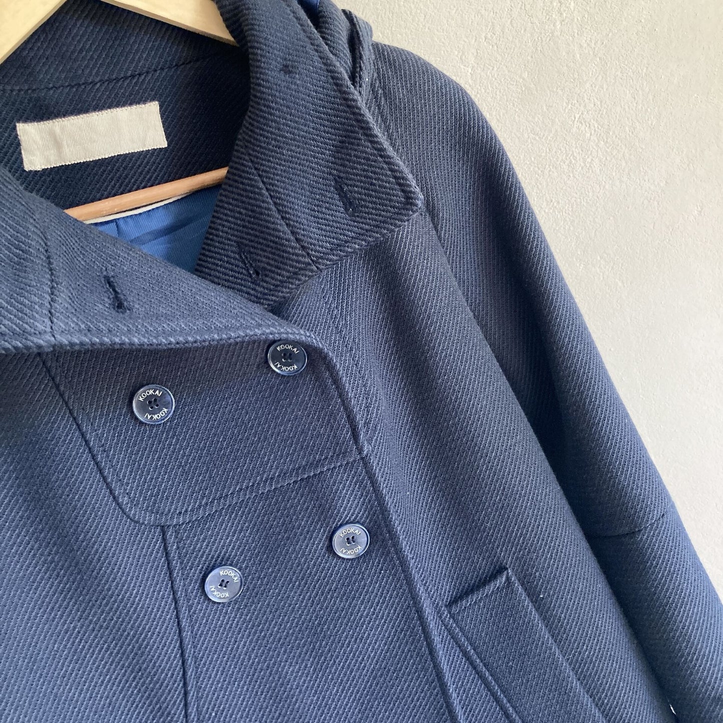 Kookai Womens Navy Coat Size 36