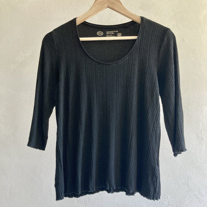 C&A Womens 3/4 Sleeve Top Size S