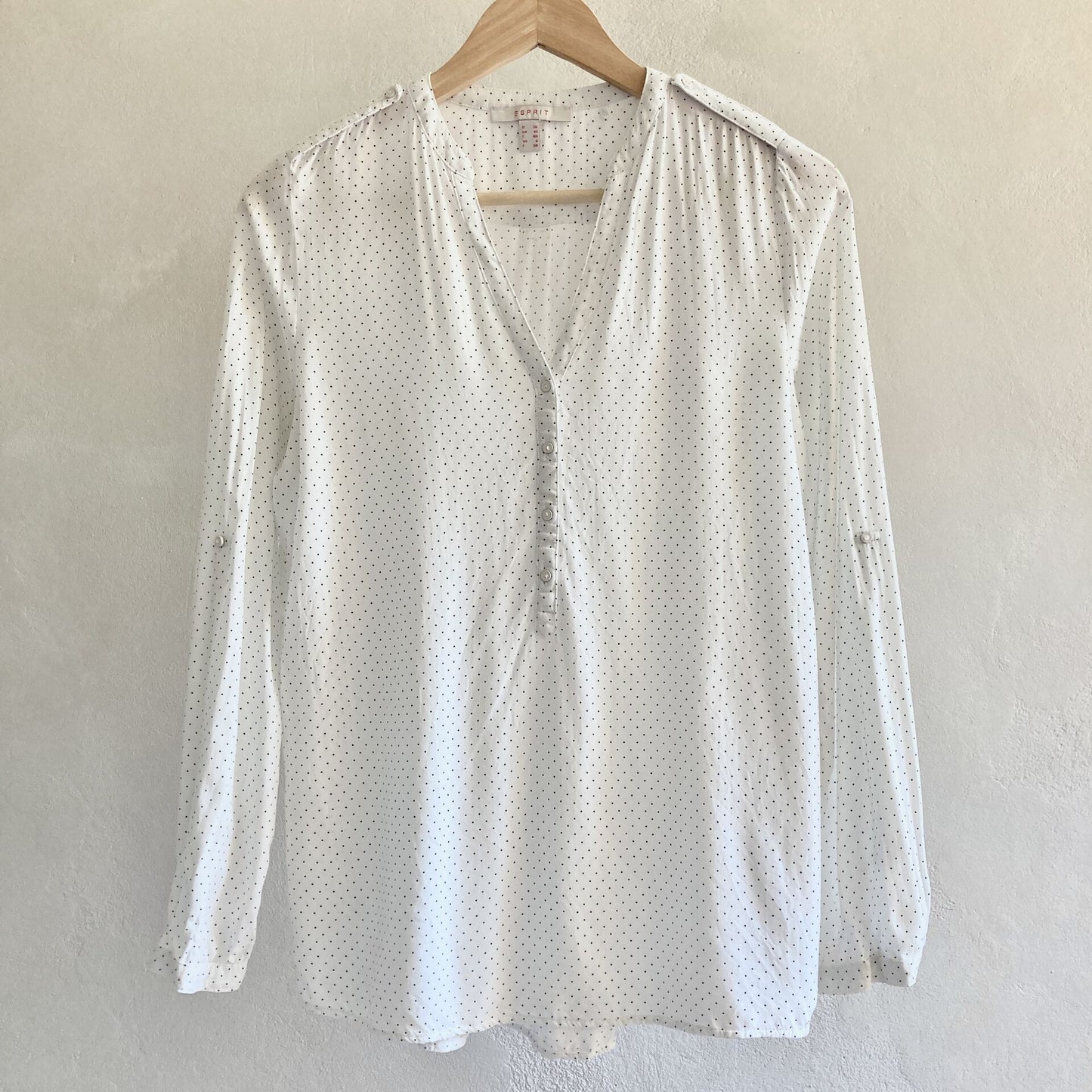 Esprit Womens White Top Size 36