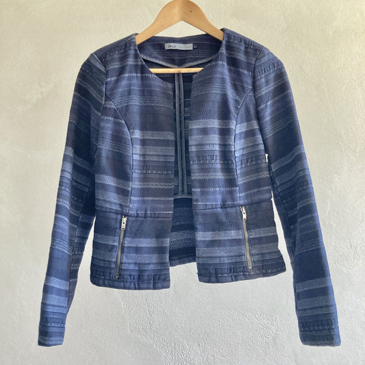 Only Womens Blue Blazer Size 34