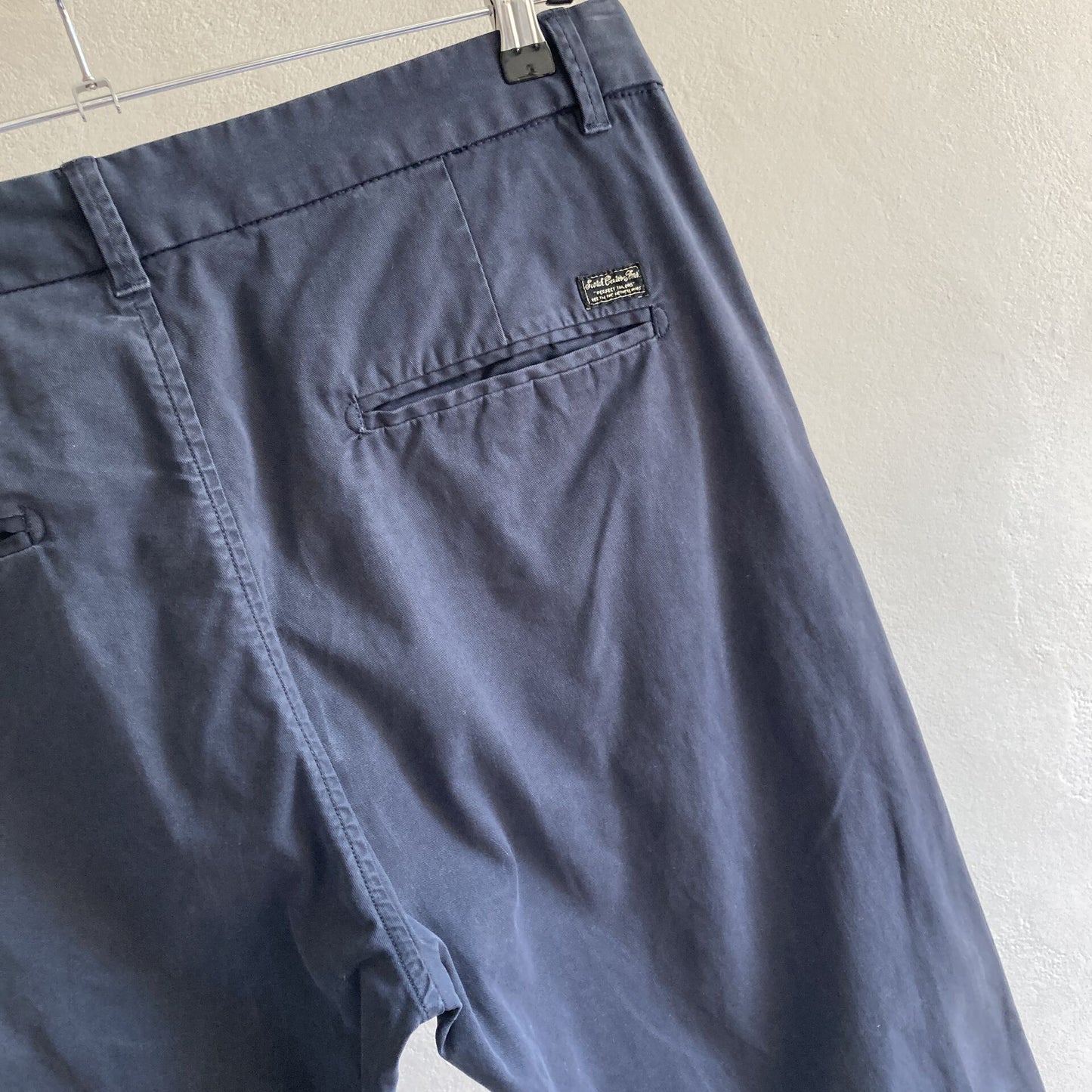 Scotch & Soda Mens Blue Trousers Size W33 L32