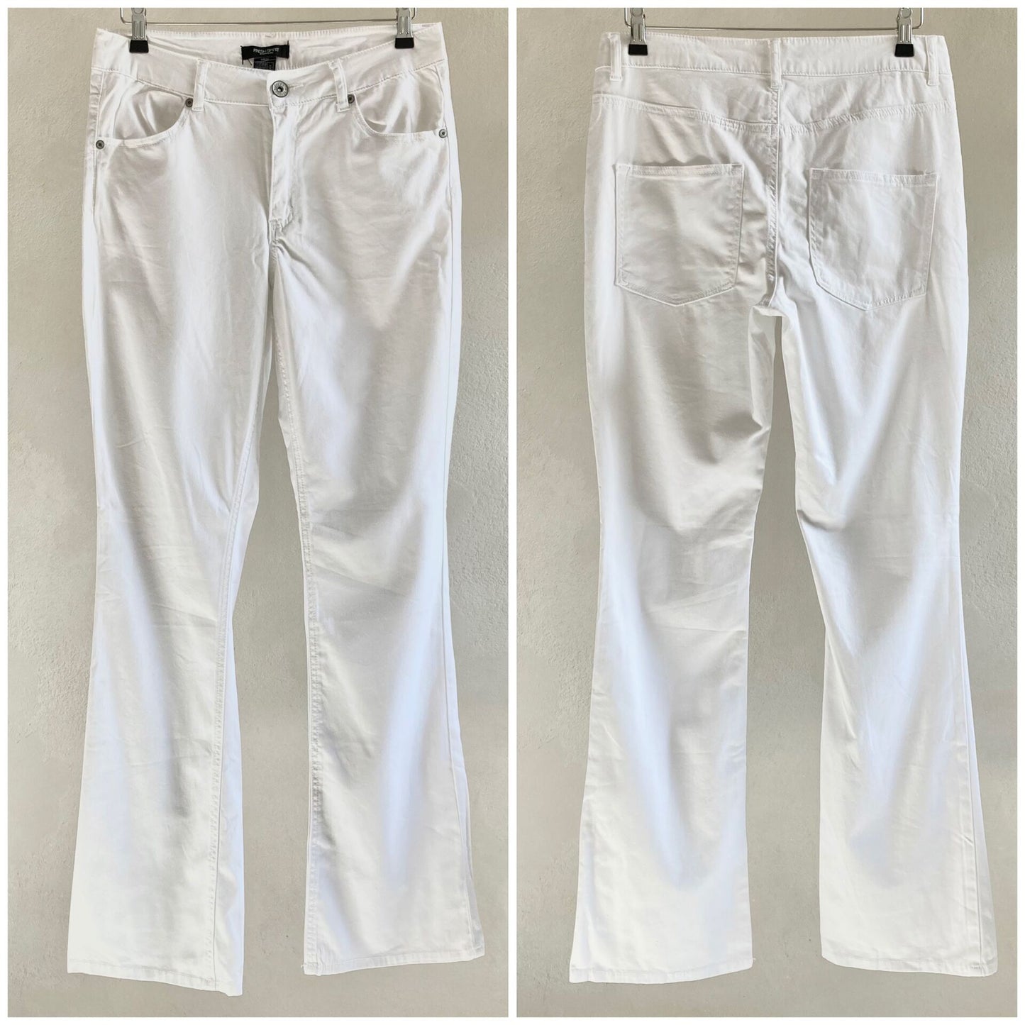 Ellos Womens White Jeans Size 44