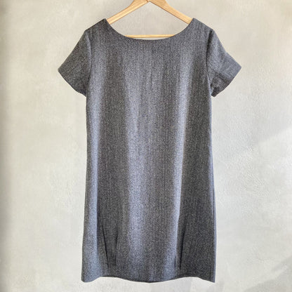 Carla F Womens Grey Dress Size 36