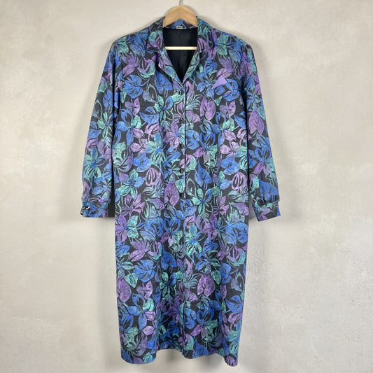 Vintage Womens Floral Dress Size 44-46