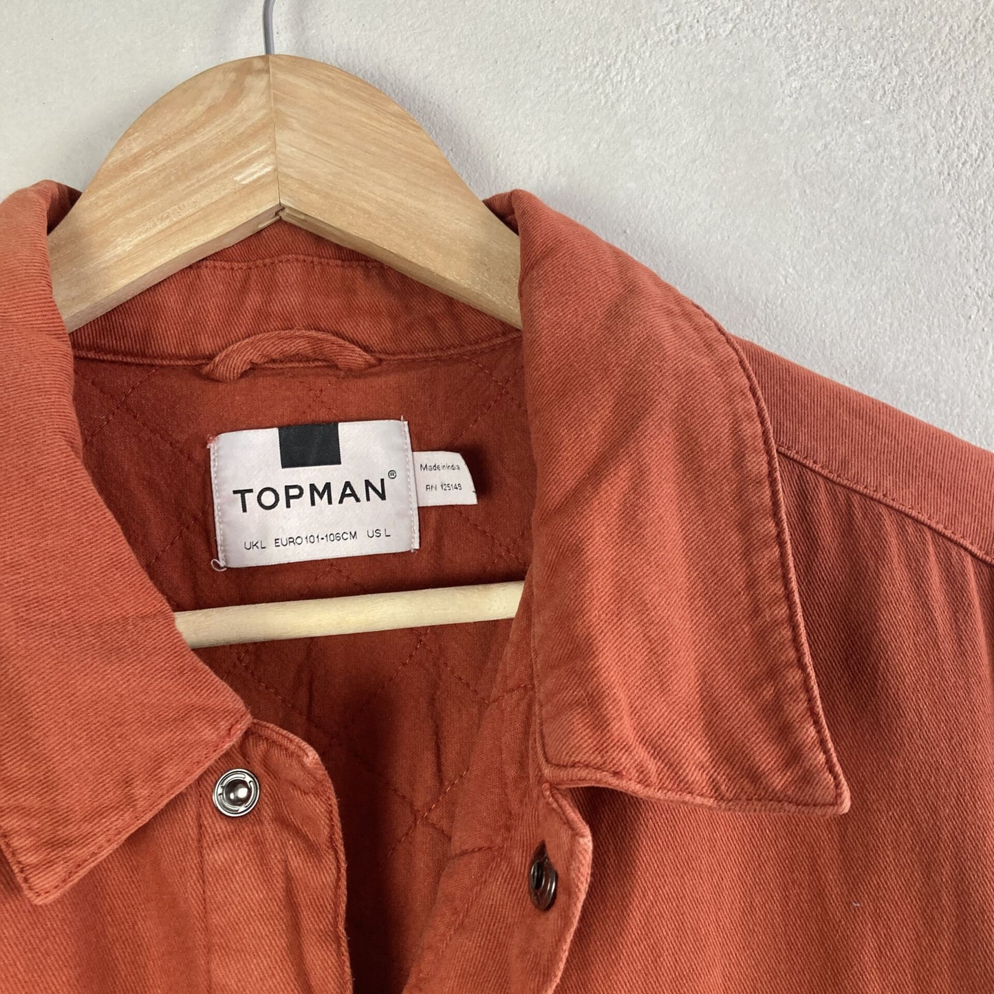 Topman Meeste Teksajakk Suurus L