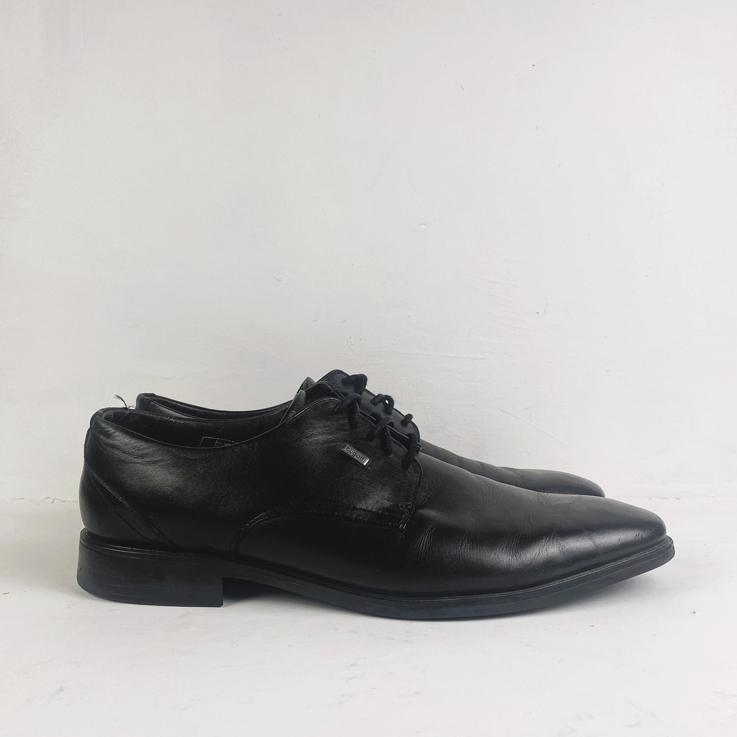 Bugatti Mens Black Lace Up Shoes Size 43