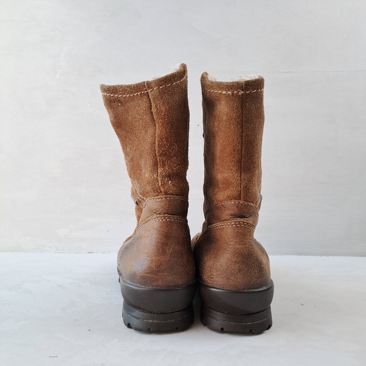 Ladies Brown Winter Boots Size 38