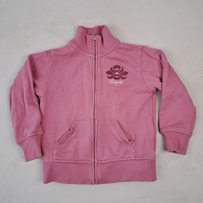 Girls Pink Full Sweatshirt Size 104/110