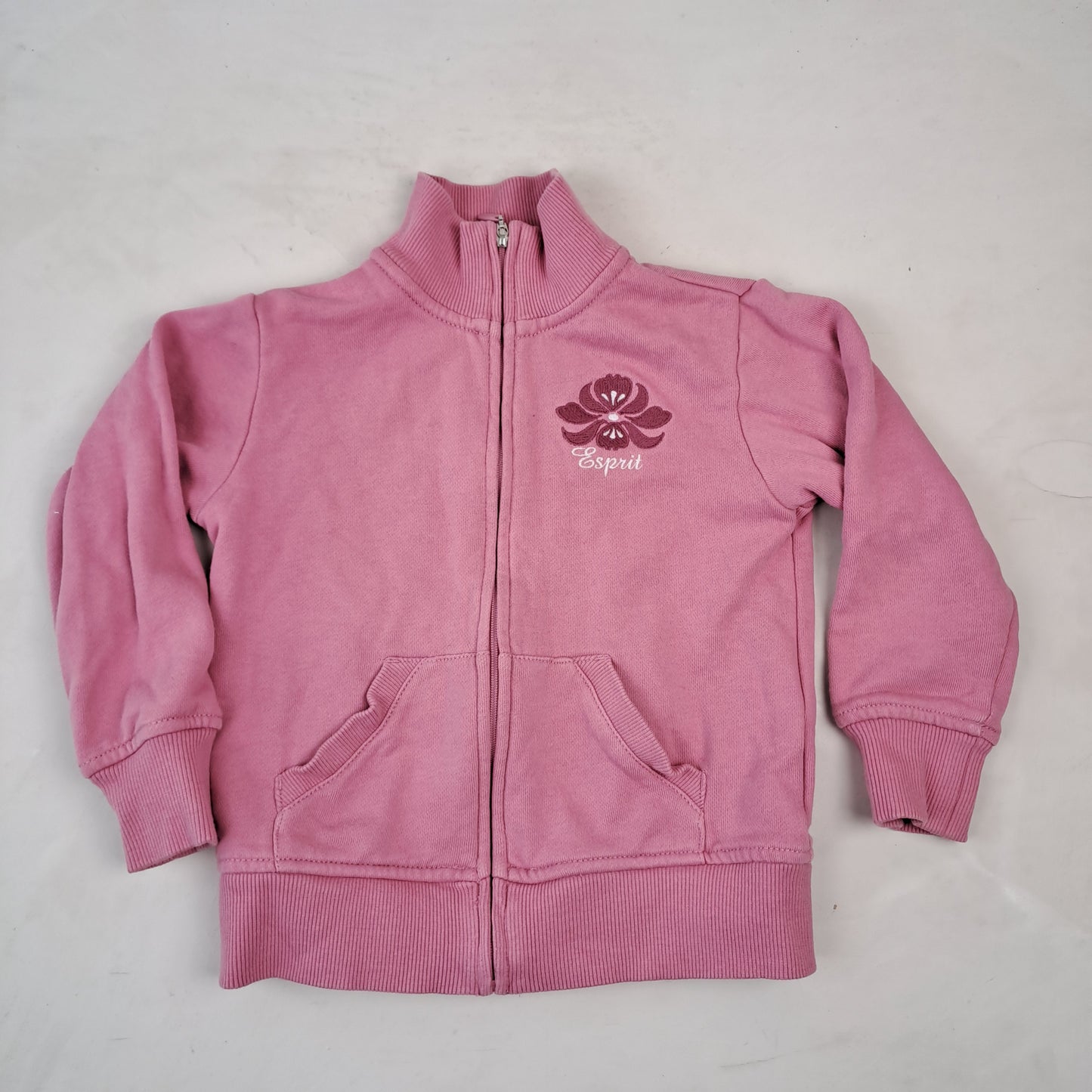 Girls Pink Full Sweatshirt Size 104/110