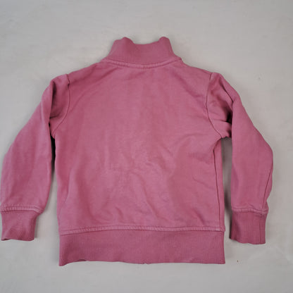 Girls Pink Full Sweatshirt Size 104/110