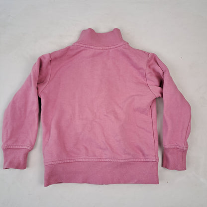 Girls Pink Full Sweatshirt Size 104/110