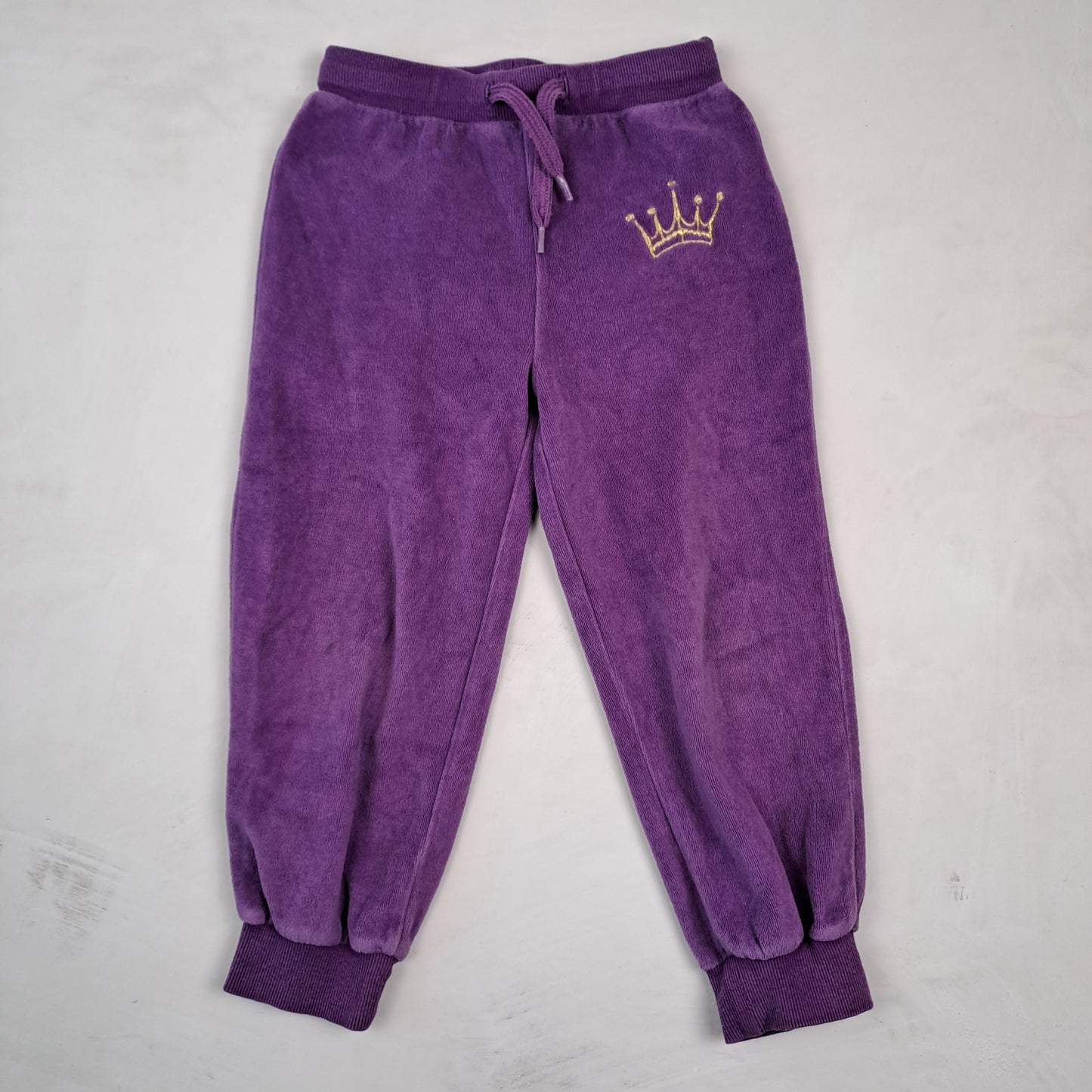 Girls Purple Lotta & Lassi Joggers Size 98