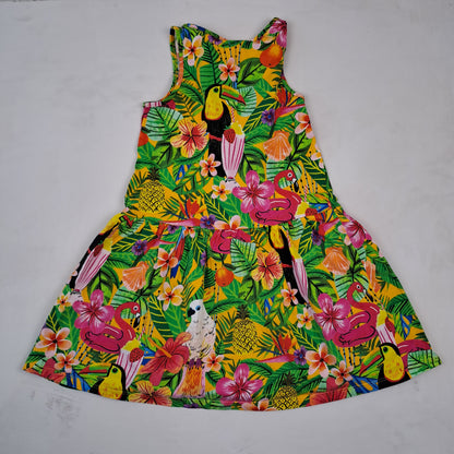 Girls Colourful Dress Size 110-116