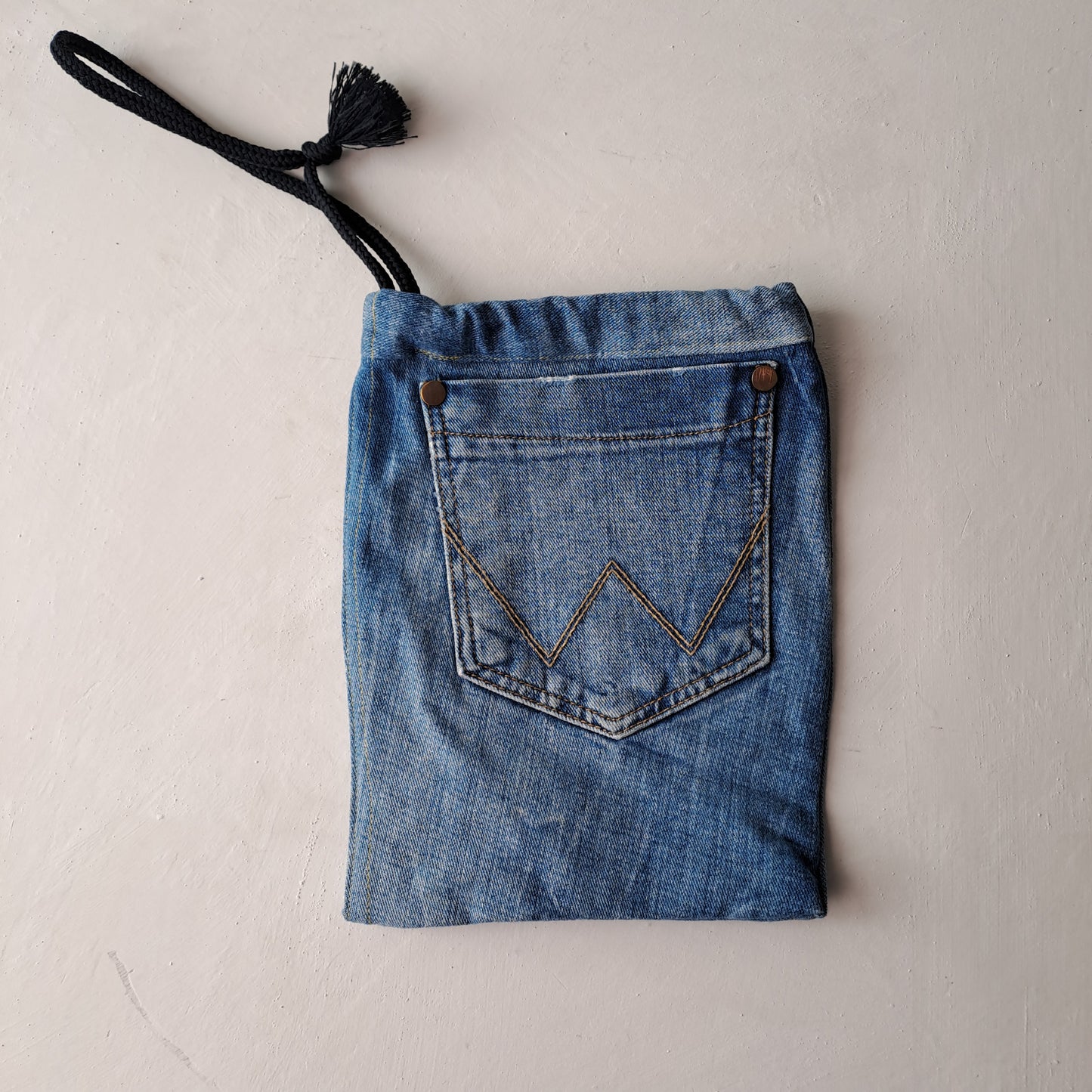 Wrangler Ladies Little Reworked Denim Bag