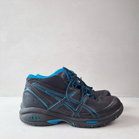 Asics Ladies Black Hiking Shoes Size 37