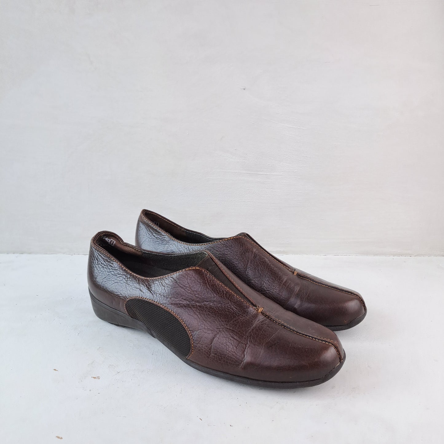 MUNRO American Ladies Brown Casual Shoes Size 40