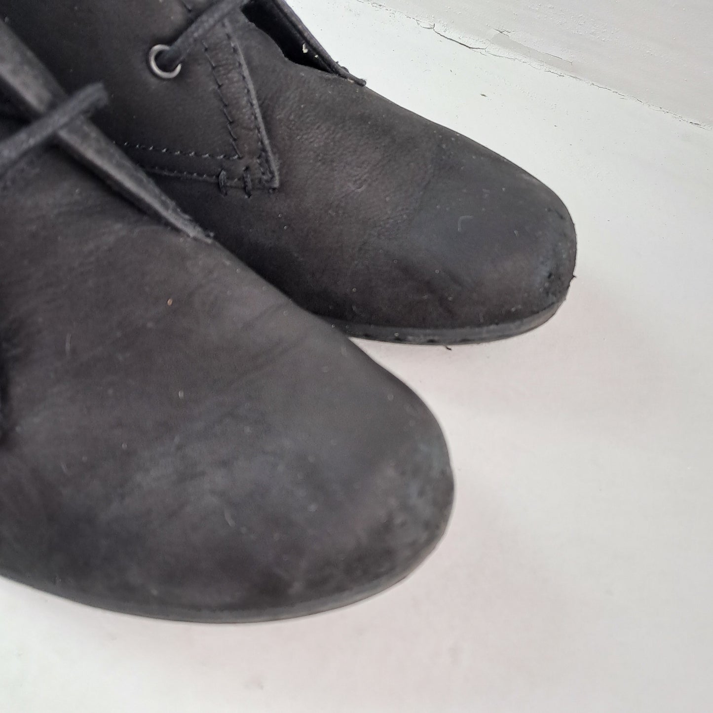 Rockport Ladies Black Ankle Boots Size 39