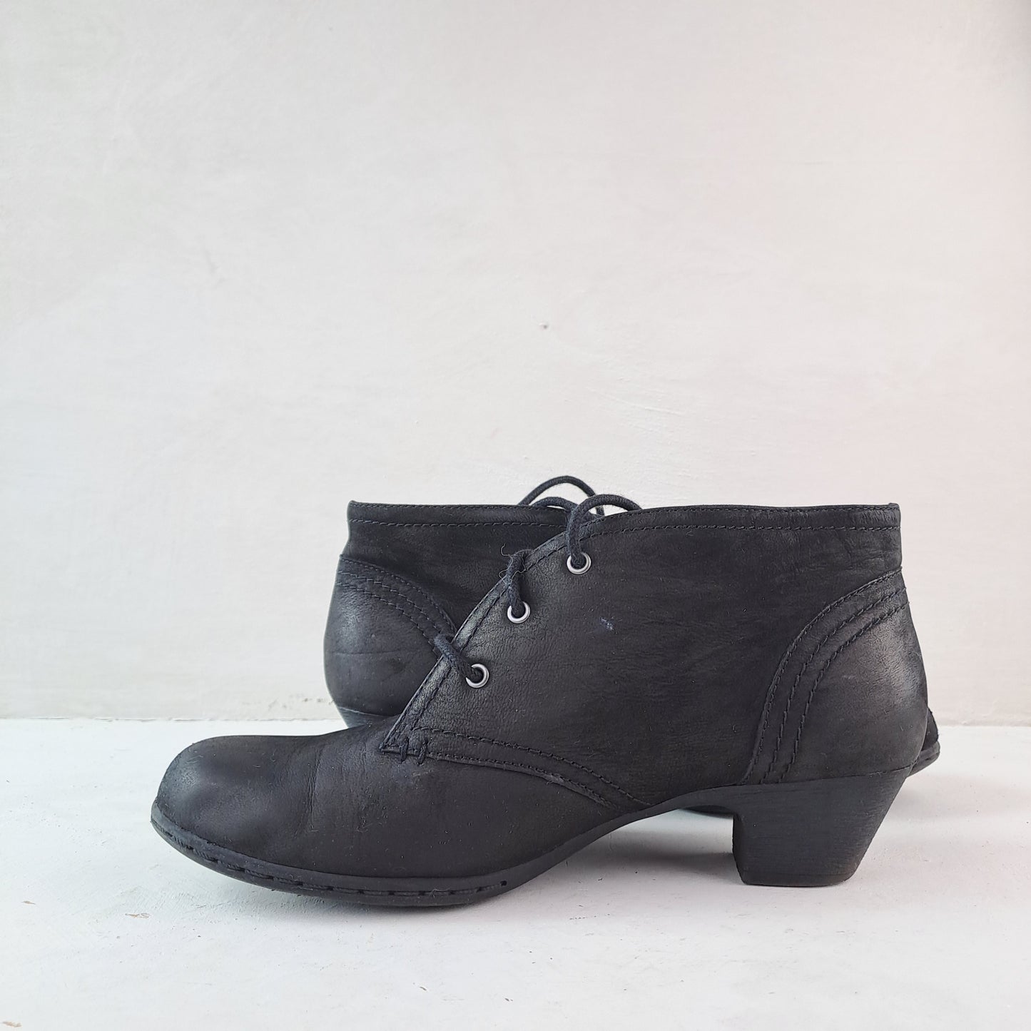 Rockport Ladies Black Ankle Boots Size 39