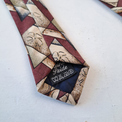 Papillon Mens Silk Tie Brown