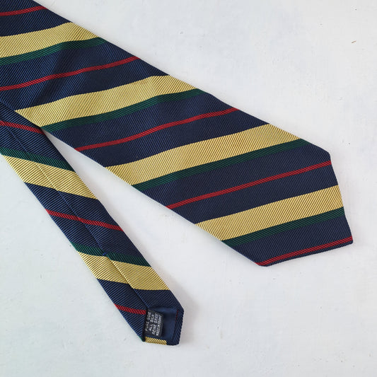 REPS & TWILL Mens Striped Silk Tie