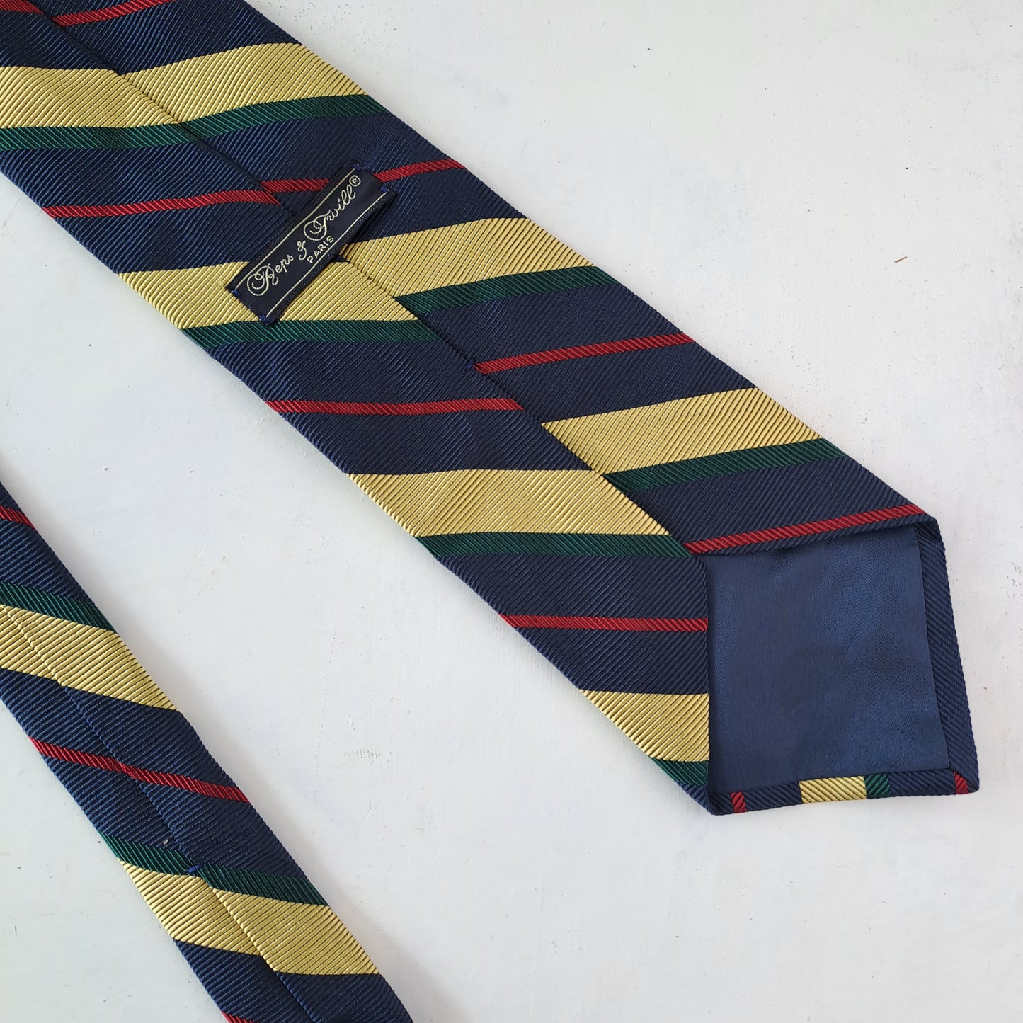 REPS & TWILL Mens Striped Silk Tie