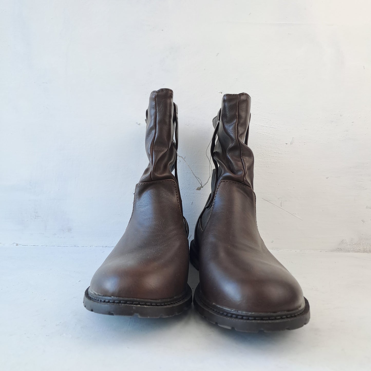 Ladies Brown Ankle Boots Size 38