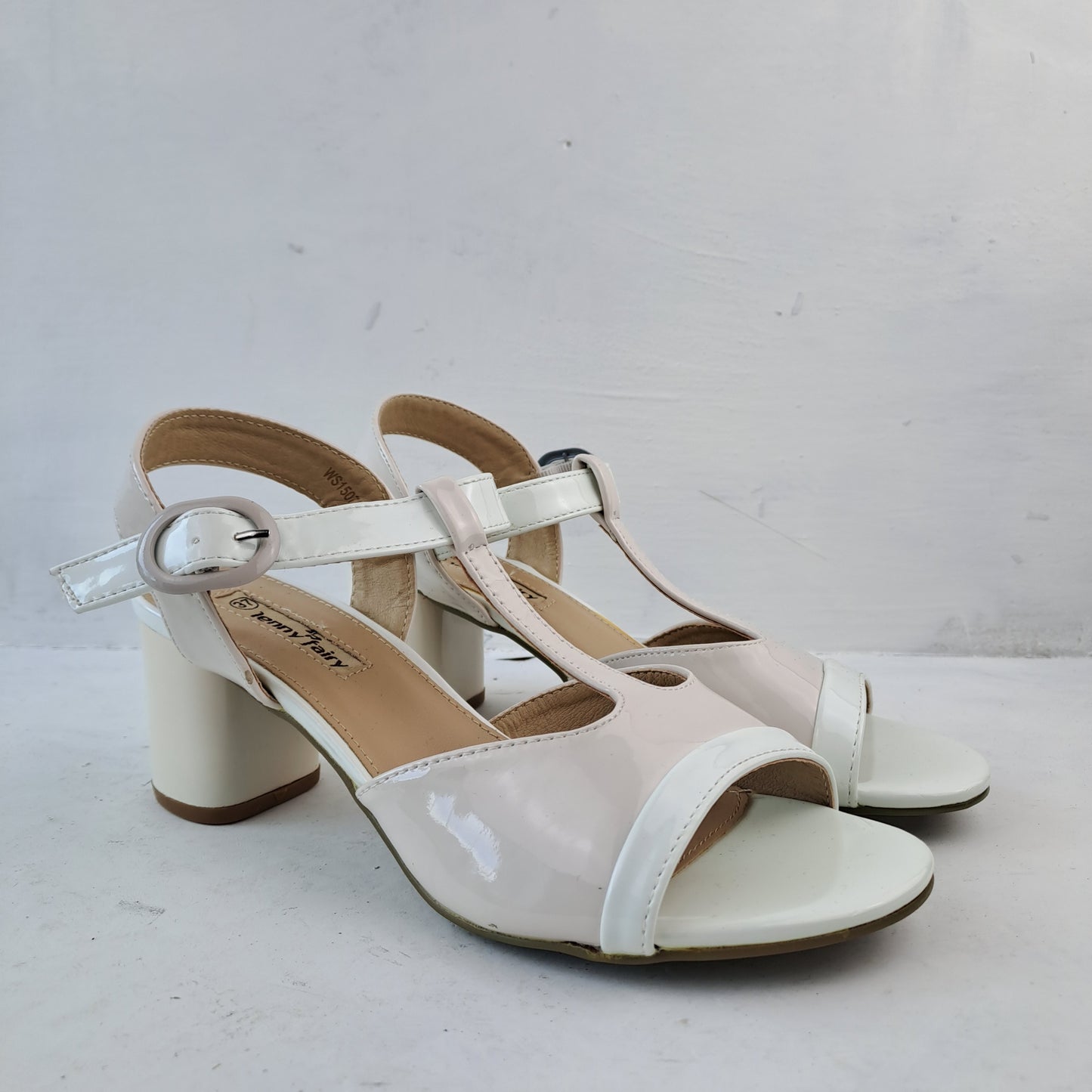 Jenny Fairy Ladies Strappy Shoes Size 37