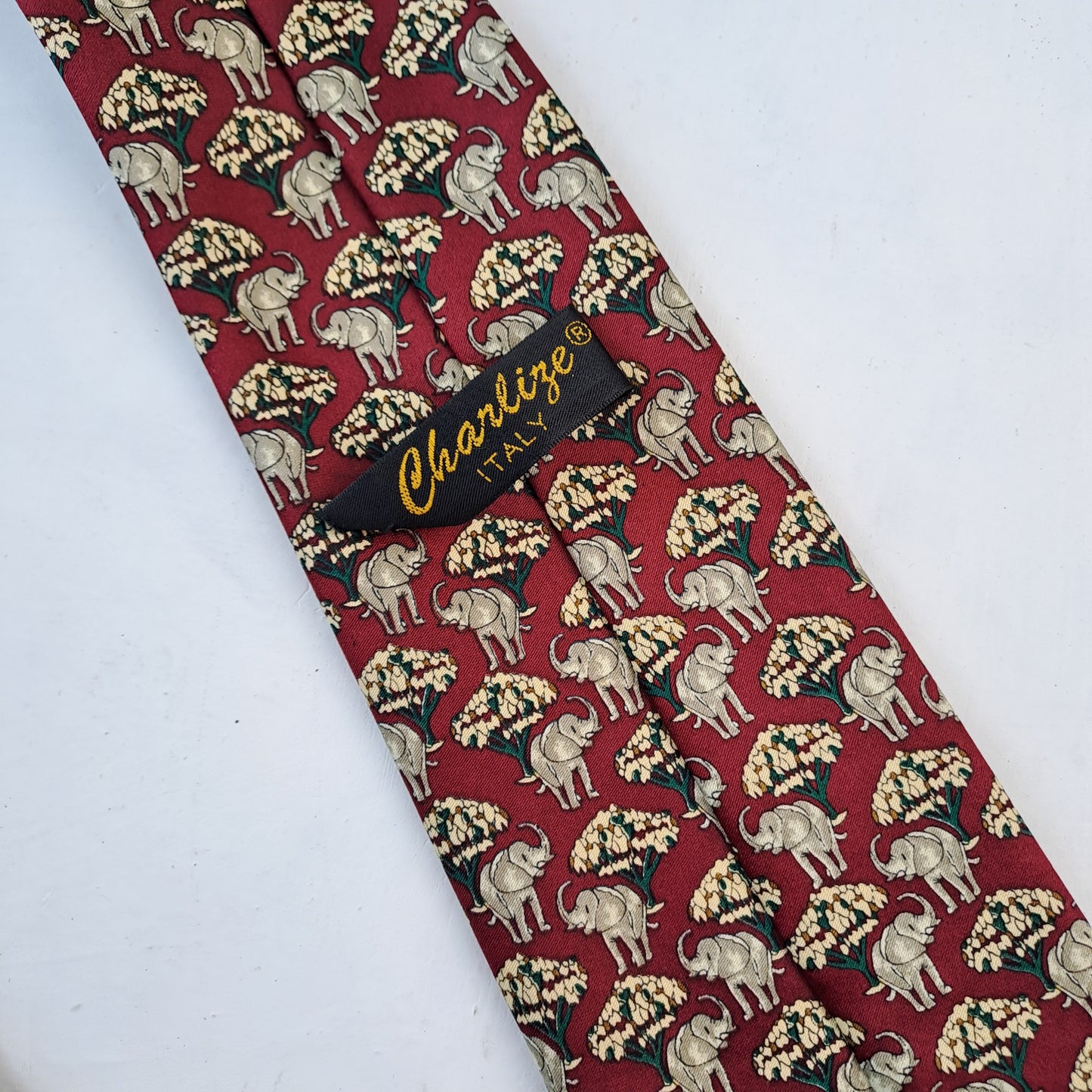 Meeste Siidine Lips Silk Tie